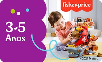 3-5 anos Fisher Price